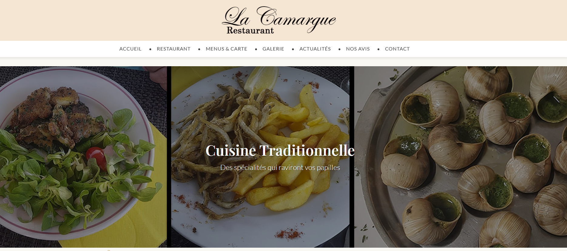Site Web https://www.restaurant-la-camargue.fr/