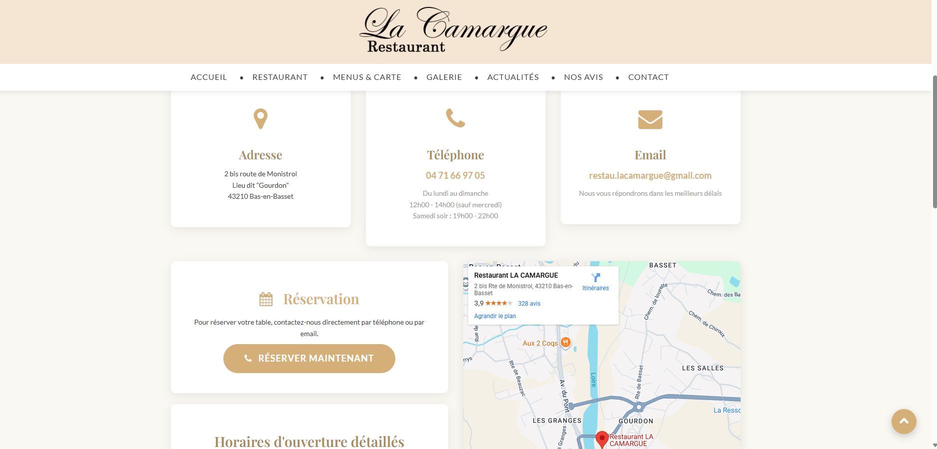 Site Web https://www.restaurant-la-camargue.fr/