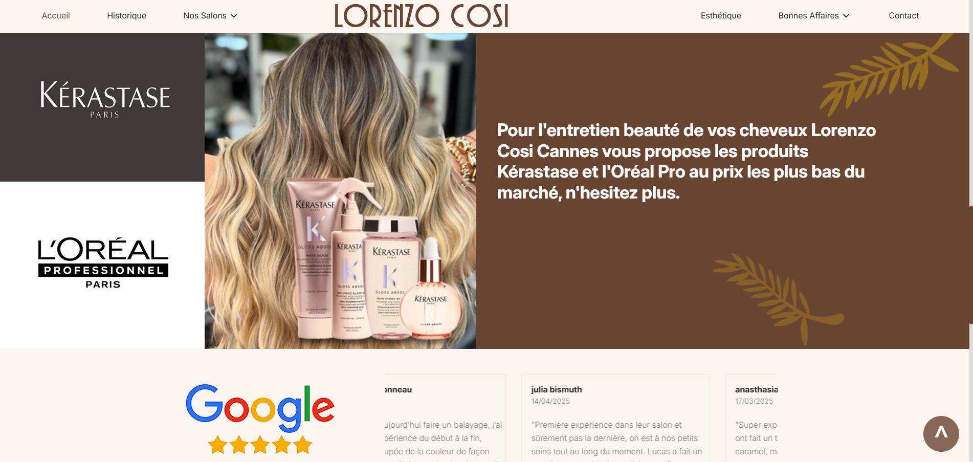 Site Web https://www.lorenzo-cosi.com/