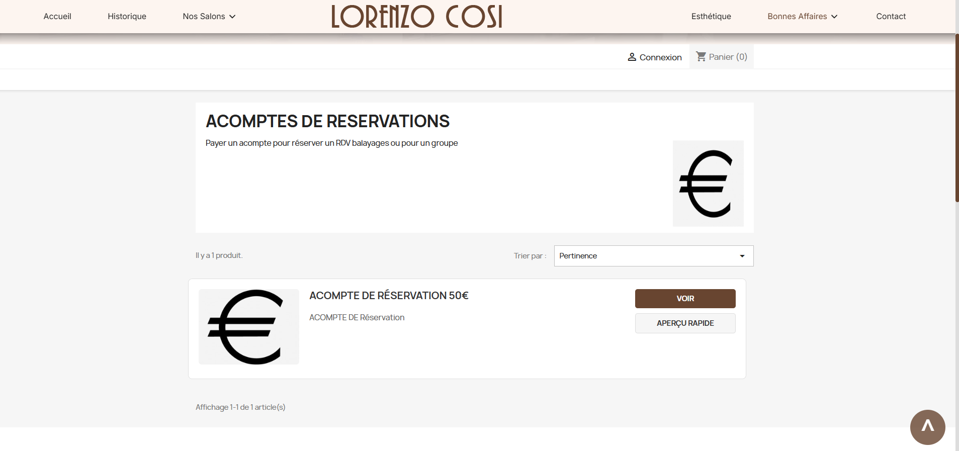 Site Web https://www.lorenzo-cosi.com/