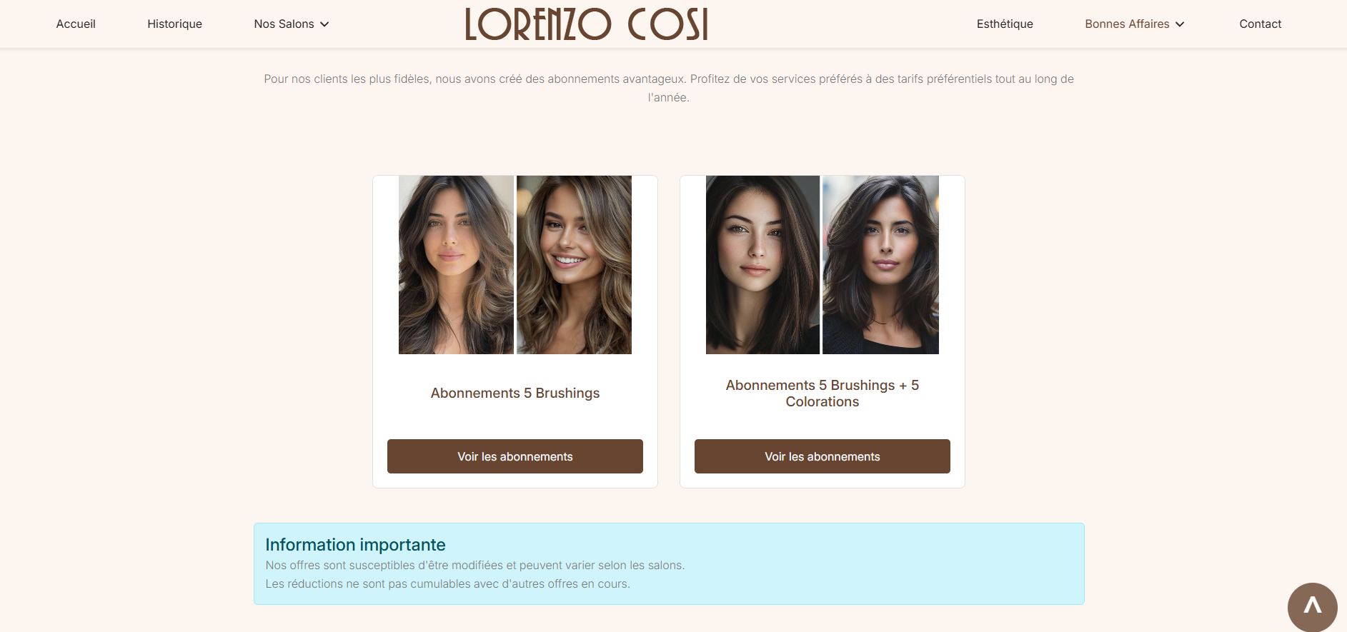 Site Web https://www.lorenzo-cosi.com/
